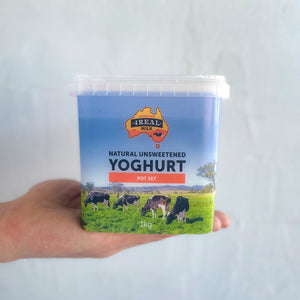 4Real Natural Unsweetened Yoghurt 1kg
