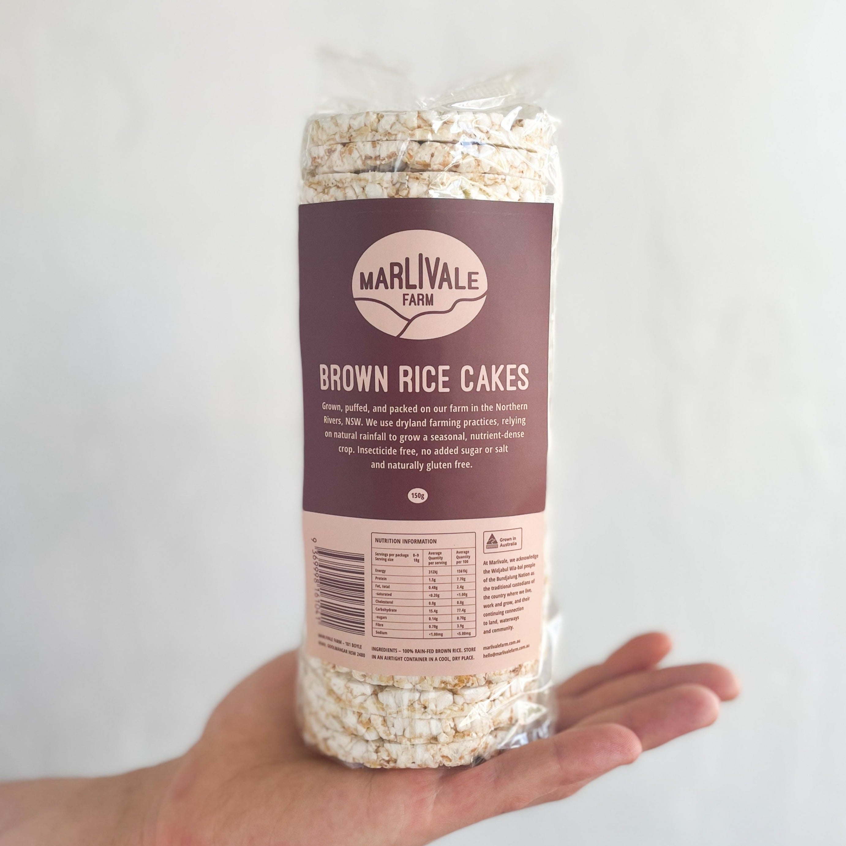 Brown Rice Cakes 150g